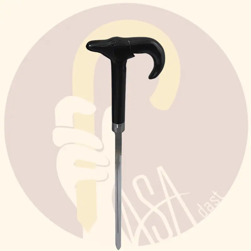 Hidden Sword Cane with Steel Blade - تصویر 4