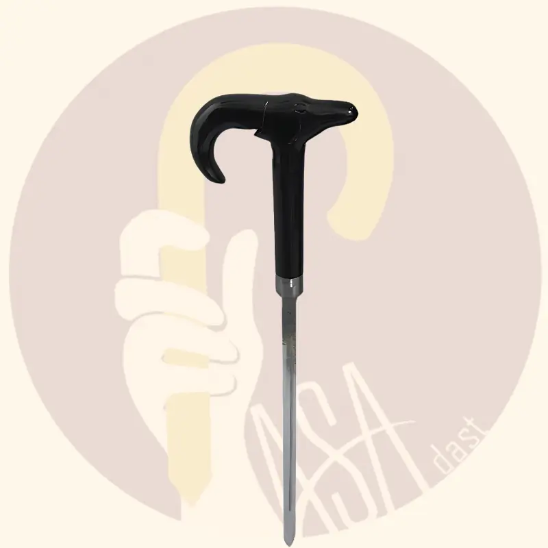 Hidden Sword Cane with Steel Blade - تصویر 5