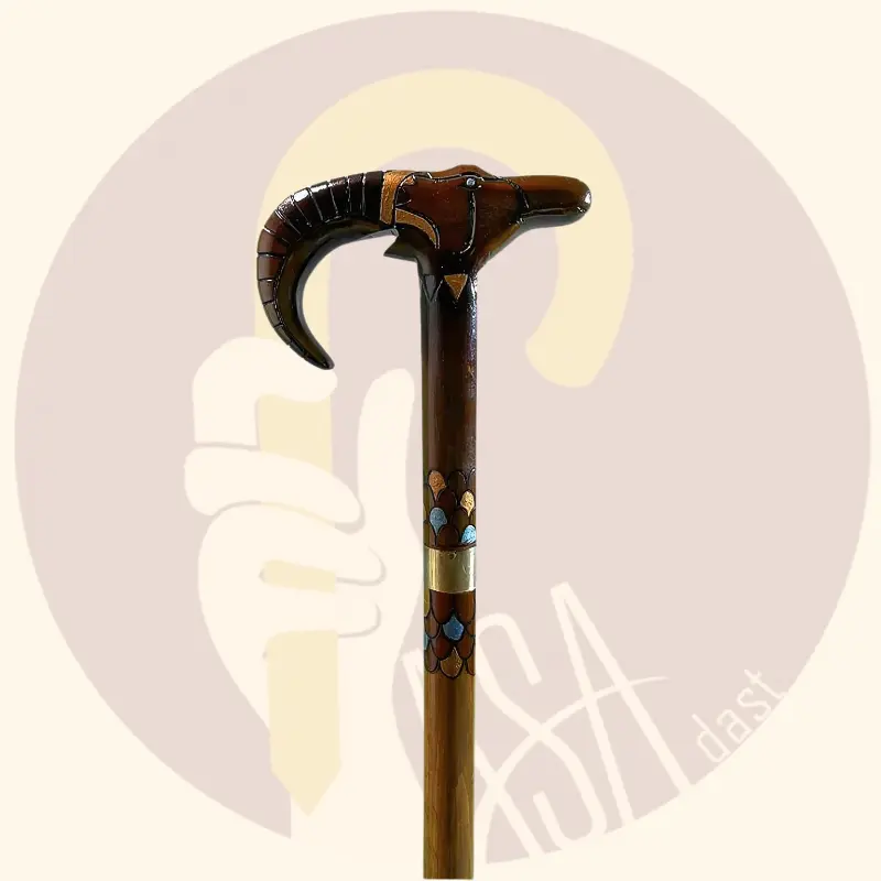 Mountain Ram Sword Cane - تصویر 2