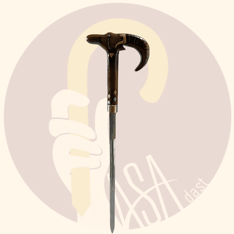 Mountain Ram Sword Cane - تصویر 3