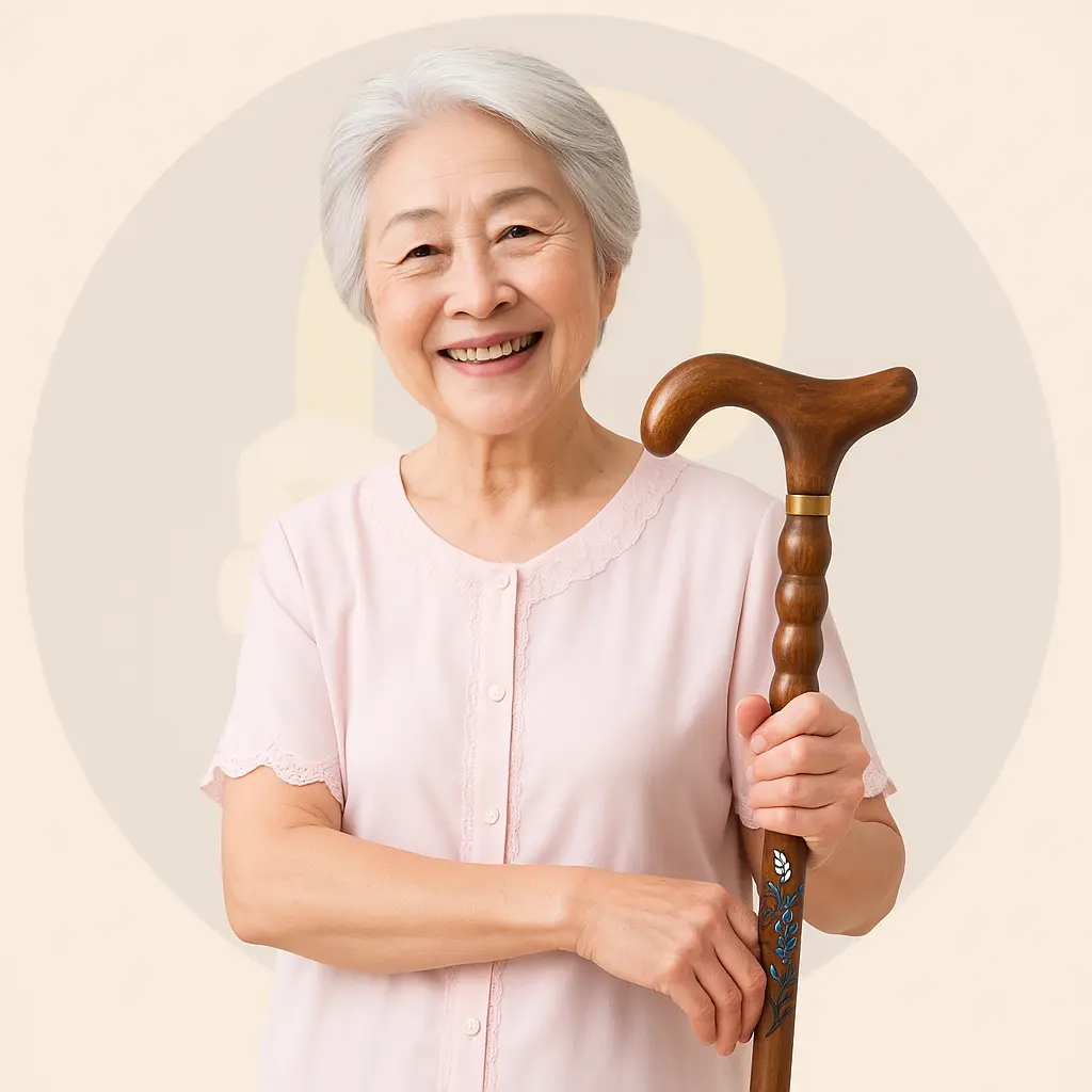 Floral Ember Cane - تصویر 6