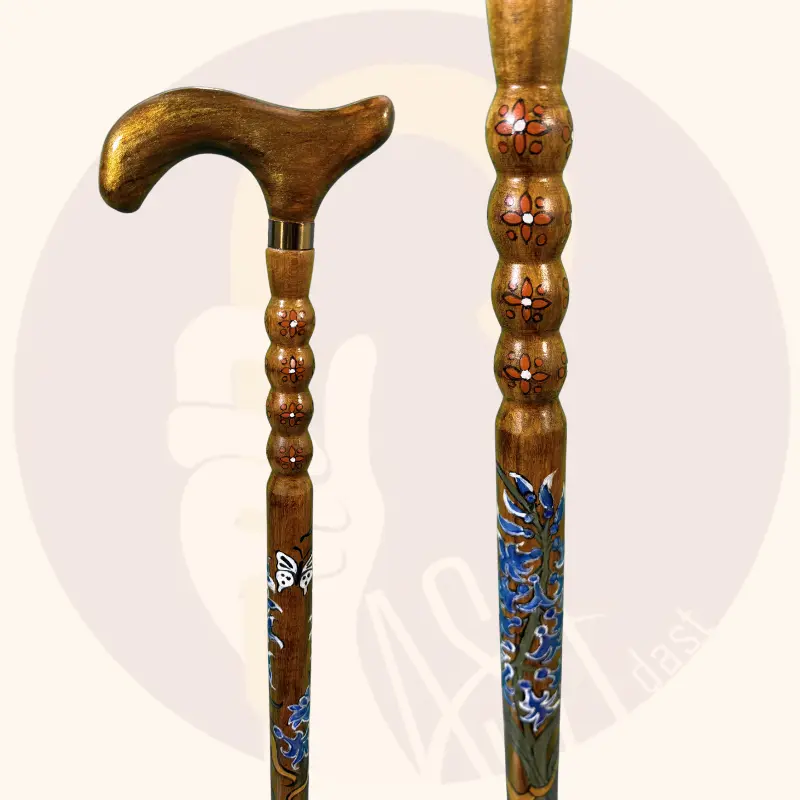 Floral Ember Cane